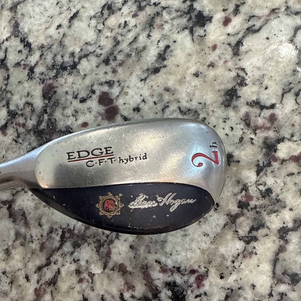 LH Ben Hogan Edge CFT 19 Degree 2 Hybrid Light Penney A Flex Shaft Senior Left